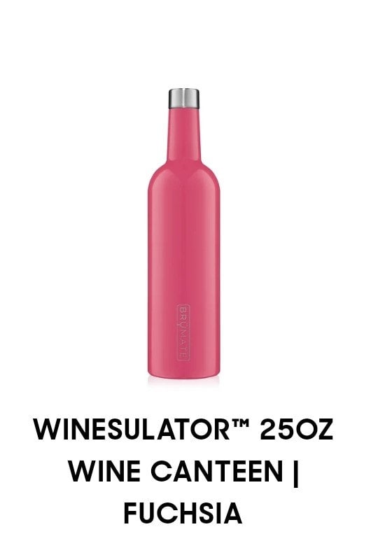 Brumate WINESULATOR 250Z WINE CANTEEN Fits Bottle Of Wine In